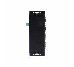 StarTech.com Adaptador Serie a Ethernet - Conversor RJ45 LAN IP a DB9 RS232 - Servidor de Dispositivos Serie de 4 Puertos - Carcasa de Metal - Dispositivos Serie Remotos - Pared o Carril DIN - TAA