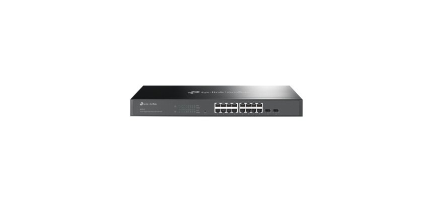 TP-Link Omada SG2218 commutateur réseau Géré L2/L2+ Gigabit Ethernet (10/100/1000) 1U Noir