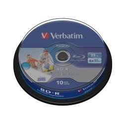 Verbatim DataLife - BD-R x 10 - 25 GB - storage media