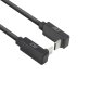 ACT Câble USB 3.0 10 Gbit/s 60 W USB Type-C (coudé vers le haut/bas) vers USB Type-C (coudé vers le haut/bas), 2 mètre