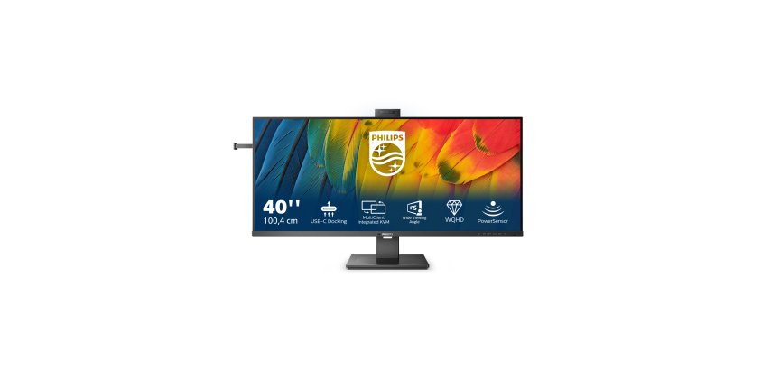 Philips 5000 series 40B1U5601H/00 écran plat de PC 101,6 cm (40") 3440 x 1440 pixels Wide Quad HD LCD Noir