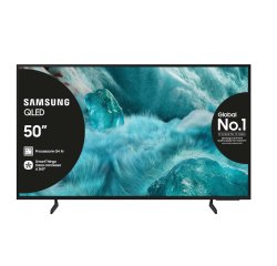 Samsung QLED AI TV 50" QE50Q7FAAUXZT 4K, Processore Q4 AI, 4K Upscaling, Color Booster Pro, OTS Lite, Slim Look Design, Vision AI Smart TV, 2025