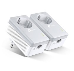TP-Link TL-PA4010PKIT AV500+ Powerline Kit with AC Pass Through - kit d'adaptation pour courant porteur - Branchement mural