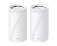 TP-Link Deco BE85 (2-Pack) Tri-bande (2,4 GHz / 5 GHz / 6 GHz) Wi-Fi 7 (802.11be) Blanc 4 Interne
