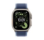 Apple MFT64ZM/A intelligentes tragbares Zubehör Band Blau Titan, Polyester, Spandex, Nylon