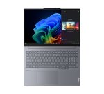 Lenovo ThinkBook 16 G7 QOY Copilot+ PC Snapdragon X1P-42-100 Ordinateur portable 40,6 cm (16") WUXGA 32 Go LPDDR5x-SDRAM 1 To SSD Wi-Fi 7 (802.11be) Windows 11 Pro Français Gris