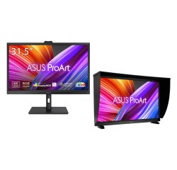 Monitor de videoconferencia ASUS ProArt OLED PA32DC pantalla para PC 80 cm (31.5") 3840 x 2160 Pixeles 4K Ultra HD Negro