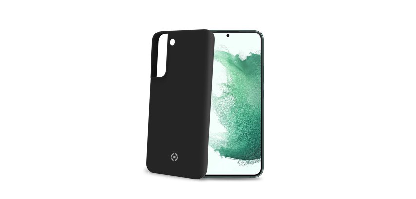 Celly Cromo custodia per cellulare 16,8 cm (6.6") Cover Nero