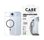 PanzerGlass CARE™ by ® Urban Explorer Case Transparent w. Black MagSafe iPhone Air protective phone case Black Cover