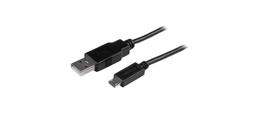 StarTech.com Câble de charge / synchronisation Micro USB longue de 3 m - USB 2.0 A vers Micro B - M/M - Noir - 0,25 mm²