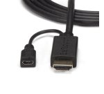 StarTech.com Câble adaptateur HDMI vers VGA de 91cm - Convertisseur actif HDMI vers HD15 - M/M - 1920x1200 / 1080p