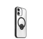 OtterBox Symmetry Stand MagSafe Camera Control Apple iPhone 17 Umbra - clear/black