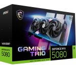 MSI GAMING GEFORCE RTX 5080 16G TRIO OC scheda video NVIDIA 16 GB GDDR7