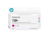 HP DesignJet Tintenpatrone 738M, Magenta, 130 ml