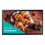 Samsung QB24C Écran plat de signalisation numérique 61 cm (24") LED Wifi 250 cd/m² Full HD Noir Intégré dans le processeur Tizen 16/7