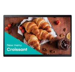 Samsung QB24C Pantalla plana para señalización digital 61 cm (24") LED Wifi 250 cd / m² Full HD Negro Procesador incorporado Tizen 16/7