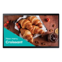 Samsung QB24C Écran plat de signalisation numérique 61 cm (24") LED Wifi 250 cd/m² Full HD Noir Intégré dans le processeur Tizen 16/7