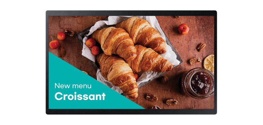 Samsung QB24C Écran plat de signalisation numérique 61 cm (24") LED Wifi 250 cd/m² Full HD Noir Intégré dans le processeur Tizen 16/7