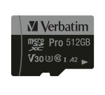 Verbatim 47046 mémoire flash 512 Go MicroSDXC UHS-I Classe 10