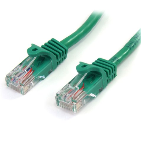 StarTech.com Cable de 3m Verde de Red Fast Ethernet Cat5e RJ45 sin Enganche - Cable Patch Snagless