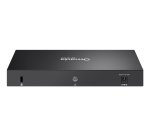 TP-Link ES206XPP-M2 commutateur réseau Géré L2 2.5G Ethernet (100/1000/2500) Connexion Ethernet, supportant l'alimentation via ce port (PoE) Montage sur le bureau ou sur le mur Noir