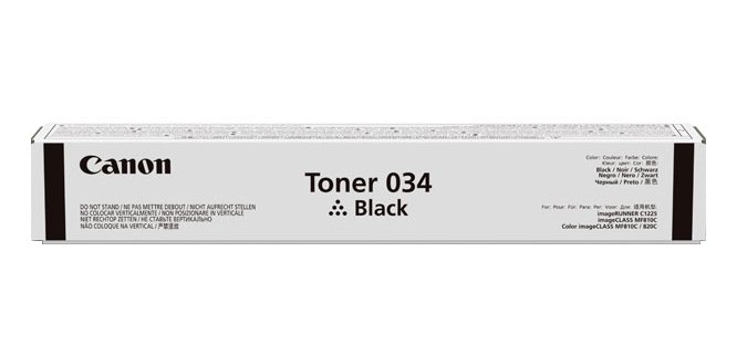 Canon 034 Cartouche de toner 1 pièce(s) Original Noir