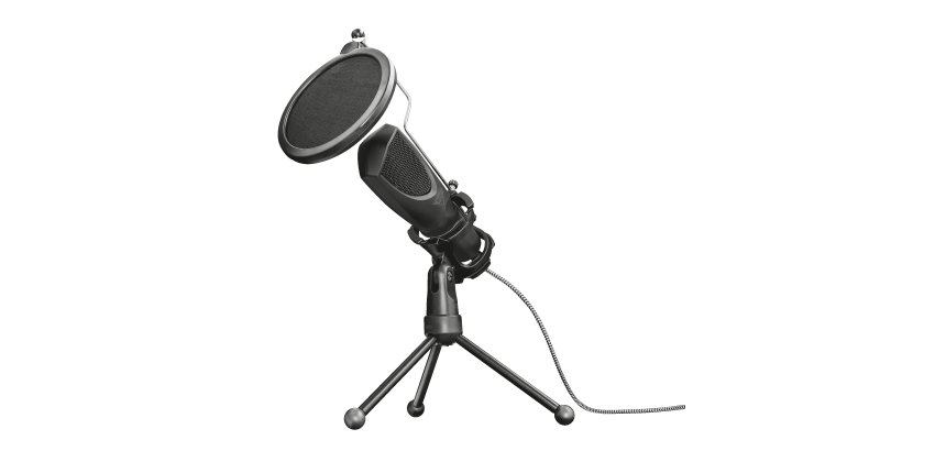Trust GXT 232 Mantis Noir Microphone de PC
