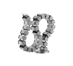 Equip 650860 organizador de cables Escritorio Pasacables Gris 1 pieza(s)