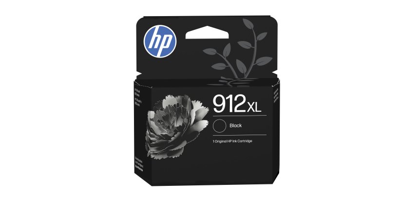 HP 912XL Cartouche d'encre noire authentique, grande capacité