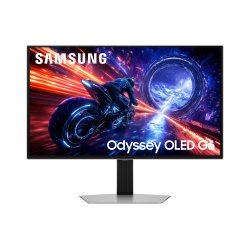 Samsung G60SF computer monitor 68.6 cm (27") 2560 x 1440 pixels Quad HD OLED Silver
