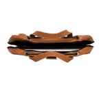 R-Go Tools Sacoche pour ordinateur portable R-Go Viva, cuir, avec support intégré pour ordinateur portable, produit social, marron