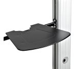 StarTech.com Support TV à Roulettes pour TV VESA 37-60" (Max 2x 50kg) - Chariot TV roulettes - Support TV Double sur Pied Mobile à Hauteur Réglable