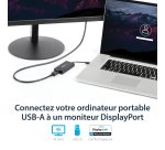 StarTech.com Adaptateur USB 3.0 vers DisplaPort - 4K 30Hz Ultra HD - Certifié DisplayLink - Convertisseur USB Type-A vers DP pour Moniteur - Vidéo Externe et Carte Graphique - Mac et Windows