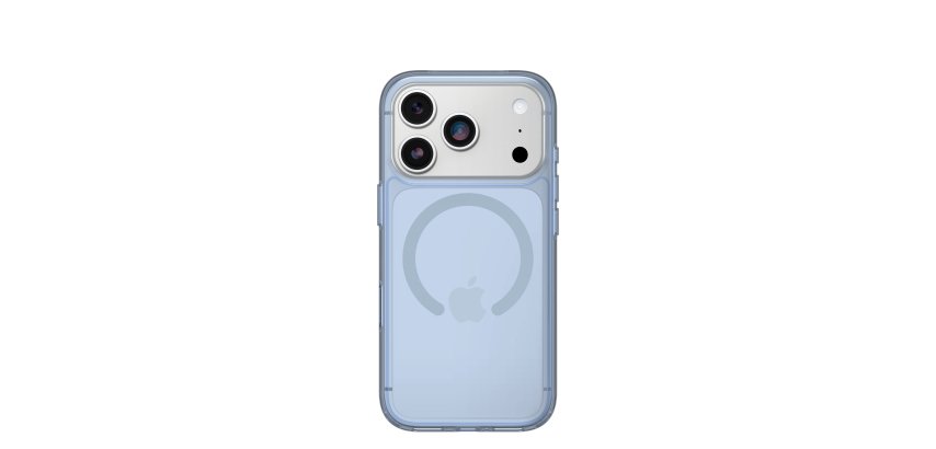 OtterBox Symmetry Clear MagSafe Series for Apple iPhone 17 Pro, Silver Glade