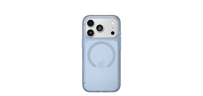 OtterBox Symmetry Clear MagSafe Series for Apple iPhone 17 Pro, Silver Glade