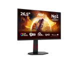 AOC G4 Q27G4SDR écran plat de PC 67,3 cm (26.5") 2560 x 1440 pixels Quad HD QD-OLED Noir, Rouge