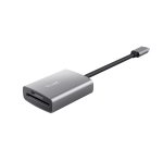 Trust 24136 lettore di schede USB 3.2 Gen 1 (3.1 Gen 1) Type-C Alluminio