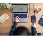 Trust 22221 teclado numérico Portátil/PC USB Negro