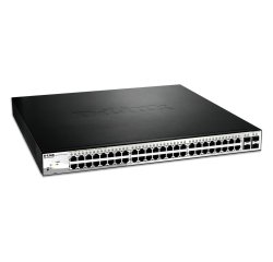 D-Link DGS-1210-52MP Gestionado L2 Gigabit Ethernet (10/100/1000) Energía sobre Ethernet (PoE) Negro, Gris