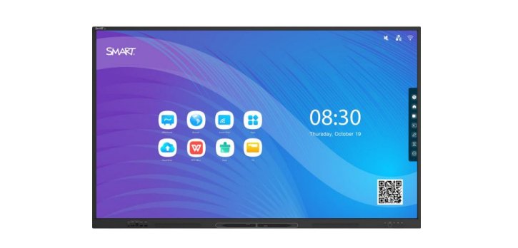 SMART Technologies GX086-V3 tableau blanc interactif 2,18 m (86") 3840 x 2160 pixels Écran tactile Noir HDMI