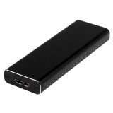 StarTech.com Boîtier Aluminium M.2 SSD vers USB 3.0 (5Gbps) avec UASP - Noir - M.2 NGFF SATA avec Clé B & Clé B+M - Boîtier Externe M.2 Portable - Non Compatible avec NVMe / AHCI