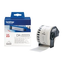 Brother DK-22223 etiqueta de impresora de color blanco