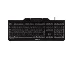 CHERRY KC 1000 SC Clavier filaire lecteur cartes à puce, noir, USB, AZERTY - FR