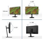 Philips 3000 series 27B1U3900/00 computer monitor 68,6 cm (27") 3840 x 2160 Pixels 4K Ultra HD LCD Zwart