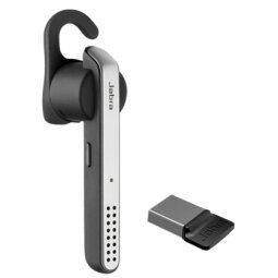 Jabra Stealth UC MS Casque Sans fil Crochets auriculaires, Ecouteurs Appels/Musique Micro-USB Bluetooth Noir