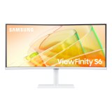 Samsung S65TC LED display 86,4 cm (34") 3440 x 1440 pixels UltraWide Quad HD Blanc