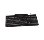 Teclado CHERRY KC 1000 SC USB QWERTY Español Negro