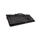 Teclado CHERRY KC 1000 SC USB QWERTY Español Negro