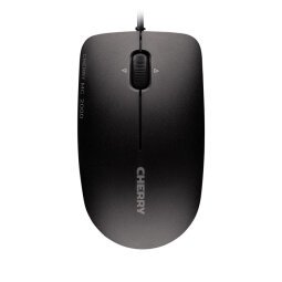 CHERRY MC 2000 Souris filaire, molette multi directionnelle, noir, USB