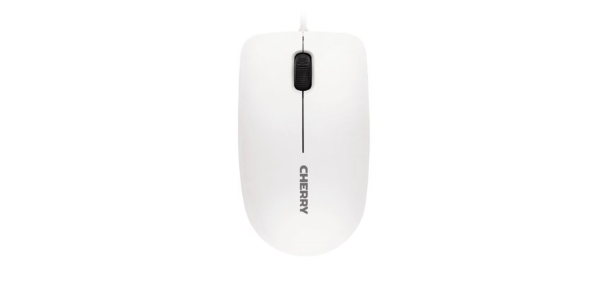 CHERRY MC 1000 Souris filaire, blanc grisé, USB